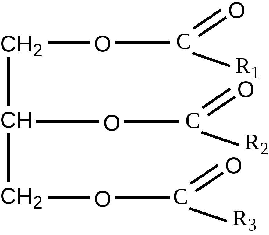 Структурная формула масла. Триглицериды формула. Общая формула молекулы жира. Структурная формула жиров. Общая формула триглицеридов.